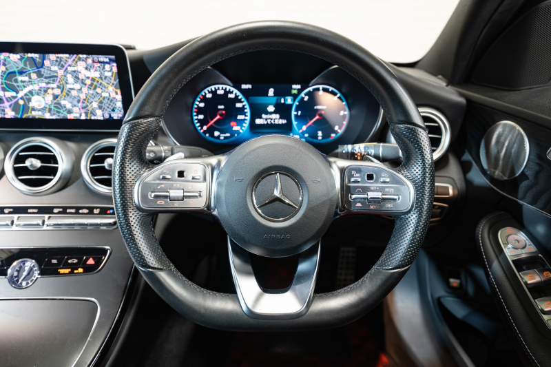メルセデスベンツ Cクラス C220d AVG AMGﾗｲﾝ ﾚｻﾞｰｴｸｽｸﾙｰｼﾌﾞ&ﾚｰﾀﾞｰSP　後期 黒革 純正ﾅﾋﾞTV ﾌﾞﾙﾒｽﾀｰ ﾊﾞｯｸｶﾒﾗ ﾍｯﾄﾞｱｯﾌﾟD AIRｻｽ 自動ﾄﾗﾝｸ ﾌｯﾄｵｰﾌﾟﾅｰ ACC BSM　2年保証