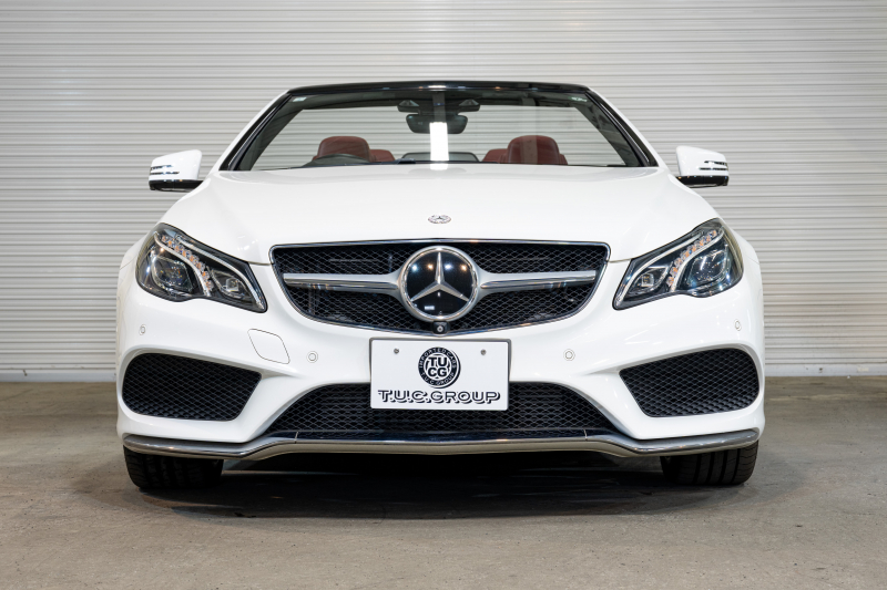 メルセデスベンツ Eクラス E250ｶﾌﾞﾘｵﾚ AMGｽﾎﾟｰﾂ&ｺﾝﾌｫｰﾄ&ﾚｰﾀﾞｰｾｰﾌﾃｨPKG　後期 1ｵｰﾅｰ 赤幌 赤革 ｼｰﾄﾋｰﾀｰ ﾏﾙﾁｺﾝﾄﾛｰﾙｼｰﾄﾊﾞｯｸ 純正ﾅﾋﾞ ﾌﾙｾｸﾞTV 360ｶﾒﾗ LEDﾍｯﾄﾞ AMGｴｱﾛ&18AW 7AT　2年保証