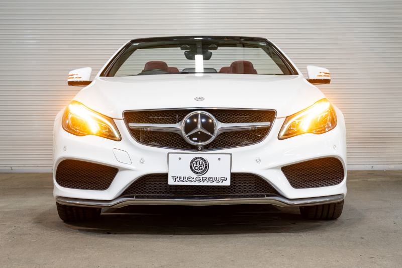 メルセデスベンツ Eクラス E250ｶﾌﾞﾘｵﾚ AMGｽﾎﾟｰﾂ&ｺﾝﾌｫｰﾄ&ﾚｰﾀﾞｰｾｰﾌﾃｨPKG　後期 1ｵｰﾅｰ 赤幌 赤革 ｼｰﾄﾋｰﾀｰ ﾏﾙﾁｺﾝﾄﾛｰﾙｼｰﾄﾊﾞｯｸ 純正ﾅﾋﾞ ﾌﾙｾｸﾞTV 360ｶﾒﾗ LEDﾍｯﾄﾞ AMGｴｱﾛ&18AW 7AT　2年保証