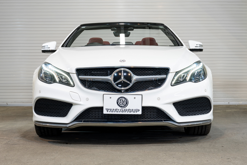 メルセデスベンツ Eクラス E250ｶﾌﾞﾘｵﾚ AMGｽﾎﾟｰﾂ&ｺﾝﾌｫｰﾄ&ﾚｰﾀﾞｰｾｰﾌﾃｨPKG　後期 1ｵｰﾅｰ 赤幌 赤革 ｼｰﾄﾋｰﾀｰ ﾏﾙﾁｺﾝﾄﾛｰﾙｼｰﾄﾊﾞｯｸ 純正ﾅﾋﾞ ﾌﾙｾｸﾞTV 360ｶﾒﾗ LEDﾍｯﾄﾞ AMGｴｱﾛ&18AW 7AT　2年保証