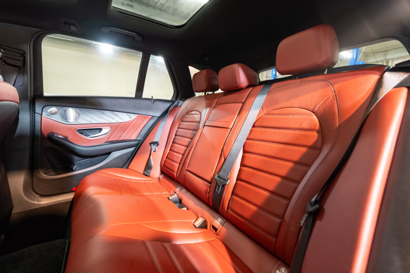 メルセデスベンツ Cクラス C220d ﾜｺﾞﾝ AMGﾗｲﾝ ﾚｻﾞｰEXC&ﾚｰﾀﾞｰｾｰﾌﾃｨPKG　後期 赤革 ｻﾝﾙｰﾌ ｼｰﾄﾋｰﾀｰ 純正ﾅﾋﾞ ﾌﾙｾｸﾞTV ﾌﾞﾙﾒｽﾀｰ CarPlay ﾍｯﾄﾞｱｯﾌﾟD Bｶﾒﾗ ﾏﾙﾁﾋﾞｰﾑLED AMGｴｱﾛ&18ｲﾝﾁAW　2年保証