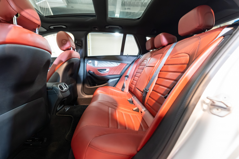 メルセデスベンツ Cクラス C220d ﾜｺﾞﾝ AMGﾗｲﾝ ﾚｻﾞｰEXC&ﾚｰﾀﾞｰｾｰﾌﾃｨPKG　後期 赤革 ｻﾝﾙｰﾌ ｼｰﾄﾋｰﾀｰ 純正ﾅﾋﾞ ﾌﾙｾｸﾞTV ﾌﾞﾙﾒｽﾀｰ CarPlay ﾍｯﾄﾞｱｯﾌﾟD Bｶﾒﾗ ﾏﾙﾁﾋﾞｰﾑLED AMGｴｱﾛ&18ｲﾝﾁAW　2年保証