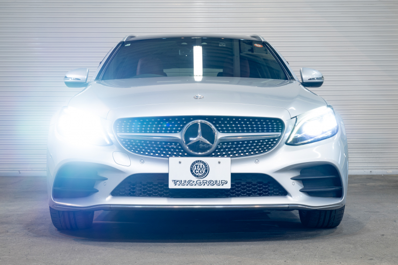 メルセデスベンツ Cクラス C220d ﾜｺﾞﾝ AMGﾗｲﾝ ﾚｻﾞｰEXC&ﾚｰﾀﾞｰｾｰﾌﾃｨPKG　後期 赤革 ｻﾝﾙｰﾌ ｼｰﾄﾋｰﾀｰ 純正ﾅﾋﾞ ﾌﾙｾｸﾞTV ﾌﾞﾙﾒｽﾀｰ CarPlay ﾍｯﾄﾞｱｯﾌﾟD Bｶﾒﾗ ﾏﾙﾁﾋﾞｰﾑLED AMGｴｱﾛ&18ｲﾝﾁAW　2年保証