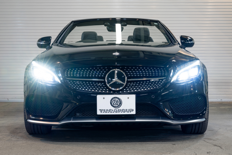 AMG Cクラス C43 4MATIC ｶﾌﾞﾘｵﾚ ﾚｰﾀﾞｰSP　赤帆 黒革 ｼｰﾄﾋｰﾀｰ ｴｱｽｶｰﾌ 純正ﾅﾋﾞ ﾌﾙｾｸﾞTV Burmester LEDﾍｯﾄﾞﾗｲﾄ ﾏﾙﾁｶﾗｰｱﾝﾋﾞｴﾝﾄﾗｲﾄ AMGｴｱﾛ&19ｲﾝﾁAW　2年保証