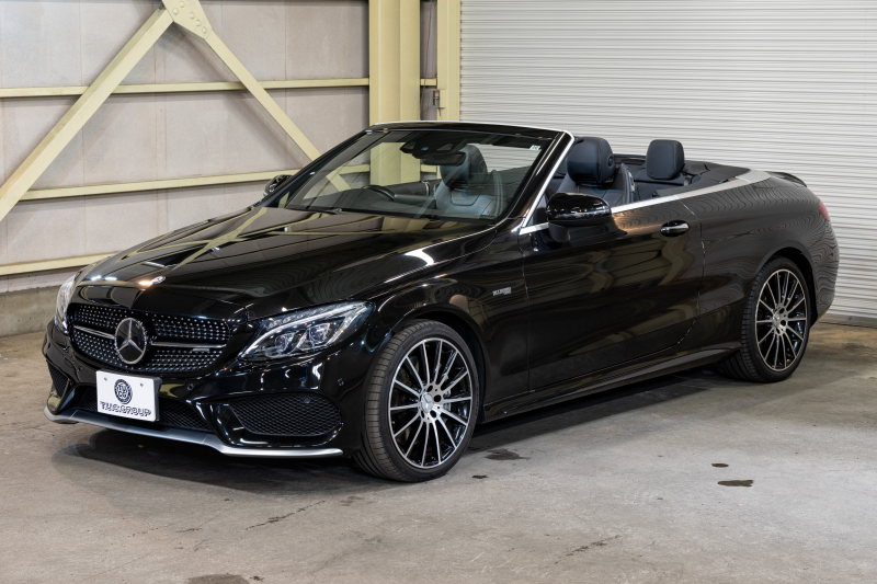AMG Cクラス C43 4MATIC ｶﾌﾞﾘｵﾚ ﾚｰﾀﾞｰSP　赤帆 黒革 ｼｰﾄﾋｰﾀｰ ｴｱｽｶｰﾌ 純正ﾅﾋﾞ ﾌﾙｾｸﾞTV Burmester LEDﾍｯﾄﾞﾗｲﾄ ﾏﾙﾁｶﾗｰｱﾝﾋﾞｴﾝﾄﾗｲﾄ AMGｴｱﾛ&19ｲﾝﾁAW　2年保証
