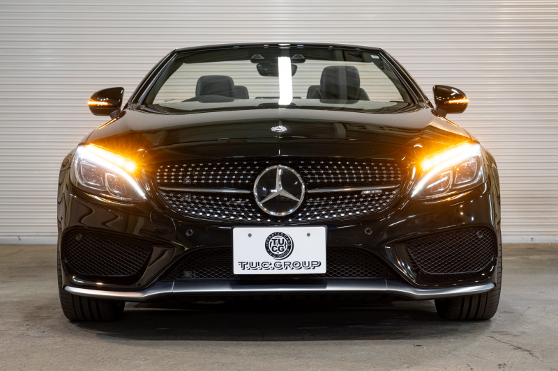 AMG Cクラス C43 4MATIC ｶﾌﾞﾘｵﾚ ﾚｰﾀﾞｰSP　赤帆 黒革 ｼｰﾄﾋｰﾀｰ ｴｱｽｶｰﾌ 純正ﾅﾋﾞ ﾌﾙｾｸﾞTV Burmester LEDﾍｯﾄﾞﾗｲﾄ ﾏﾙﾁｶﾗｰｱﾝﾋﾞｴﾝﾄﾗｲﾄ AMGｴｱﾛ&19ｲﾝﾁAW　2年保証