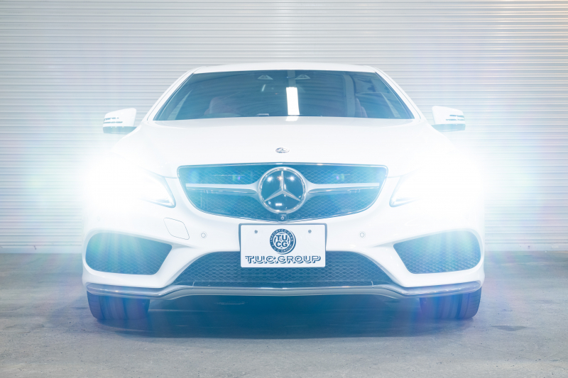 メルセデスベンツ Eクラス E250ｸｰﾍﾟ AMGｽﾎﾟｰﾂ&ﾚｰﾀﾞｰｾｰﾌﾃｨPKG　後期 Pｽﾀ 赤革 ﾅﾋﾞTV 360ｶﾒ LEDﾍｯﾄﾞﾗｲﾄ AMGｴｱﾛ&18AW ACC BSM LCW　2年保証