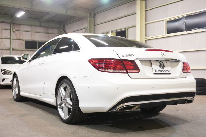 メルセデスベンツ Eクラス E250ｸｰﾍﾟ AMGｽﾎﾟｰﾂ&ﾚｰﾀﾞｰｾｰﾌﾃｨPKG　後期 Pｽﾀ 赤革 ﾅﾋﾞTV 360ｶﾒ LEDﾍｯﾄﾞﾗｲﾄ AMGｴｱﾛ&18AW ACC BSM LCW　2年保証