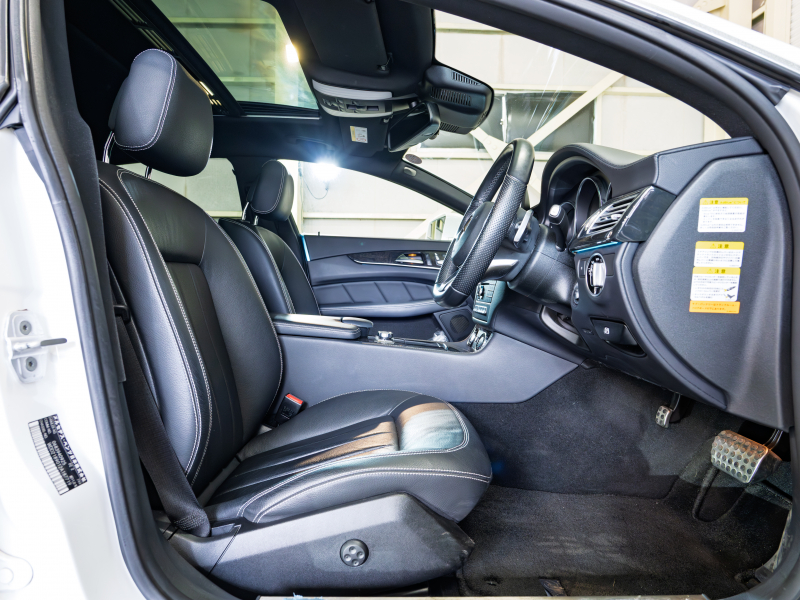 メルセデスベンツ CLS CLS220d ｼｭｰﾃｨﾝｸﾞﾌﾞﾚｰｸ AVG AMGｽﾎﾟｰﾂ&ﾚｰﾀﾞｰｾｰﾌﾃｲPKG　 後期ﾓﾃﾞﾙ 黒革 ﾊﾟﾉﾗﾏｻﾝﾙｰﾌ ｼｰﾄﾋｰﾀｰ 純正ﾅﾋﾞ ﾌﾙｾｸﾞTV 360ｶﾒﾗ LEDﾍｯﾄﾞﾗｲﾄ AMGｴｱﾛ&19ｲﾝﾁAW　2年保証
