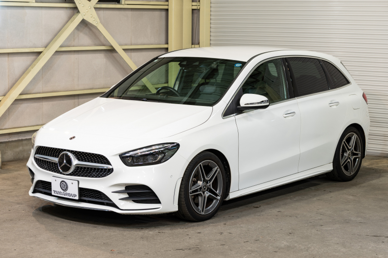 メルセデスベンツ Bクラス B200d AMGﾗｲﾝ ﾅﾋﾞｹﾞｰｼｮﾝ&ﾚｰﾀﾞｰｾｰﾌﾃｨPKG　黒半革 ｼｰﾄﾋｰﾀｰ MBUXﾅﾋﾞ ﾌﾙｾｸﾞTV Bｶﾒﾗ ﾜｲﾔﾚｽﾁｬｰｼﾞ PTS ﾏﾙﾁﾋﾞｰﾑLED 自動Rｹﾞｰﾄ&ﾊﾝｽﾞﾌﾘｰA AMGｴｱﾛ&18AW　2年保証付