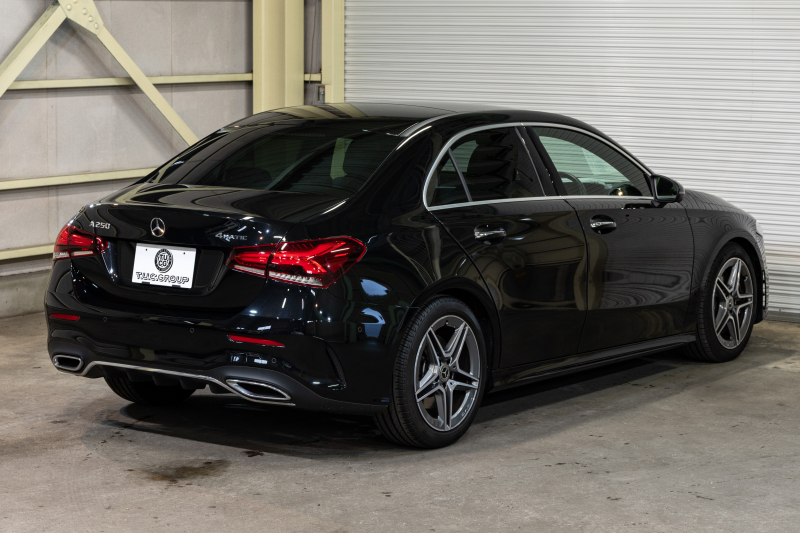メルセデスベンツ Aクラス A250ｾﾀﾞﾝ 4MATIC AMGﾗｲﾝ ﾚｻﾞｰEXC&ｱﾄﾞﾊﾞﾝｽﾄﾞ&ﾚｰﾀﾞｰSP　黒灰革 ﾊﾟﾉﾗﾏSR MBUXﾅﾋﾞ 360ｶﾒﾗ ﾜｲﾔﾚｽﾁｬｰｼﾞ ﾍｯﾄﾞｱｯﾌﾟD ADVｽﾋﾟｰｶｰ LEDﾍｯﾄﾞﾗｲﾄ　2年保証