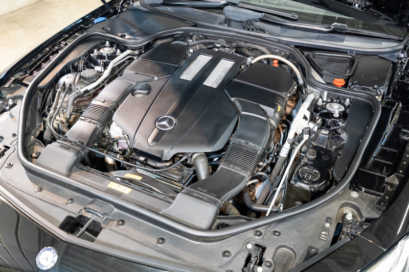 メルセデスベンツ SLクラス SL400 ﾚｰﾀﾞｰｾｰﾌﾃｨPKG　後期 黒革 ｼｰﾄﾋｰﾀｰ ﾍﾞﾝﾁﾚｰﾀｰ ｴｱｽｶｰﾌ 純正ﾅﾋﾞ ﾌﾙｾｸﾞTV ABCｻｽﾍﾟﾝｼｮﾝ 自動Rｹﾞｰﾄ LEDﾍｯﾄﾞﾗｲﾄ ACC AMGｴｱﾛ&19ｲﾝﾁAW 　2年保証