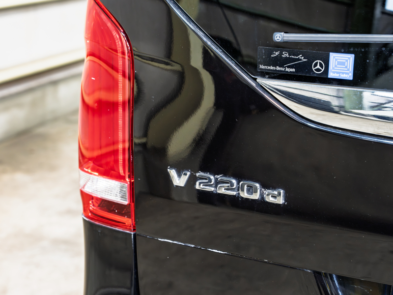 メルセデスベンツ Vクラス V220d ｽﾎﾟｰﾂ ﾛﾝｸﾞ ﾚｰﾀﾞｰｾｰﾌﾃｨPKG　黒革 ﾋｰﾀｰ ﾊﾟﾉﾗﾏｻﾝﾙｰﾌ ﾅﾋﾞTV 360ｶﾒﾗ Burmesterｻｳﾝﾄﾞ 両側ﾊﾟﾜｰｽﾗｲﾄﾞﾄﾞｱ AMGｴｱﾛ&19AW　2年保証