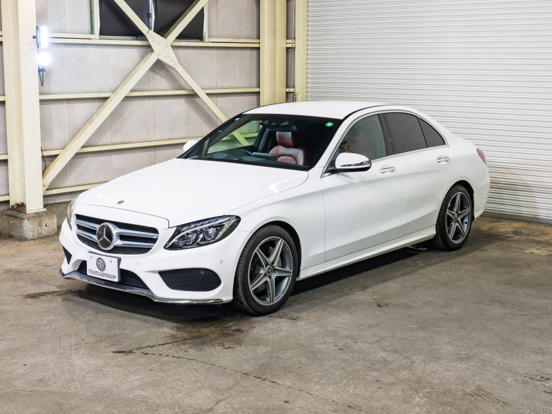 メルセデスベンツ Cクラス C200 AVG AMGﾗｲﾝ ﾚｻﾞｰEXC&ﾚｰﾀﾞｰｾｰﾌﾃｨPKG　赤革 ｼｰﾄﾋｰﾀｰ HDDﾅﾋﾞ 純正ﾅﾋﾞ ﾌﾙｾｸﾞTV BT Bｶﾒﾗ LEDﾍｯﾄﾞ 自動ﾄﾗﾝｸ/ﾊﾝｽﾞﾌﾘｰA AMGｴｱﾛ&18ｲﾝﾁAW　2年保証