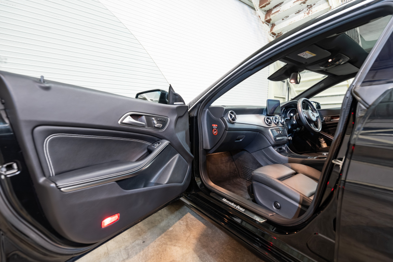 メルセデスベンツ CLAクラス CLA220 4MATIC ｼｭｰﾃｨﾝｸﾞﾌﾞﾚｰｸ ﾌﾟﾚﾐｱﾑ&ﾚｰﾀﾞｰｾｰﾌﾃｨPKG　後期 Pｽﾀ 黒革 ｻﾝﾙｰﾌ ｼｰﾄﾋｰﾀｰ 純正ﾅﾋﾞ ﾌﾙｾｸﾞTV harman/kardon CarPlay Bｶﾒﾗ PTS LEDﾍｯﾄﾞﾗｲﾄ ｱﾝﾋﾞｴﾝﾄ 18ｲﾝﾁAW　2年保証付