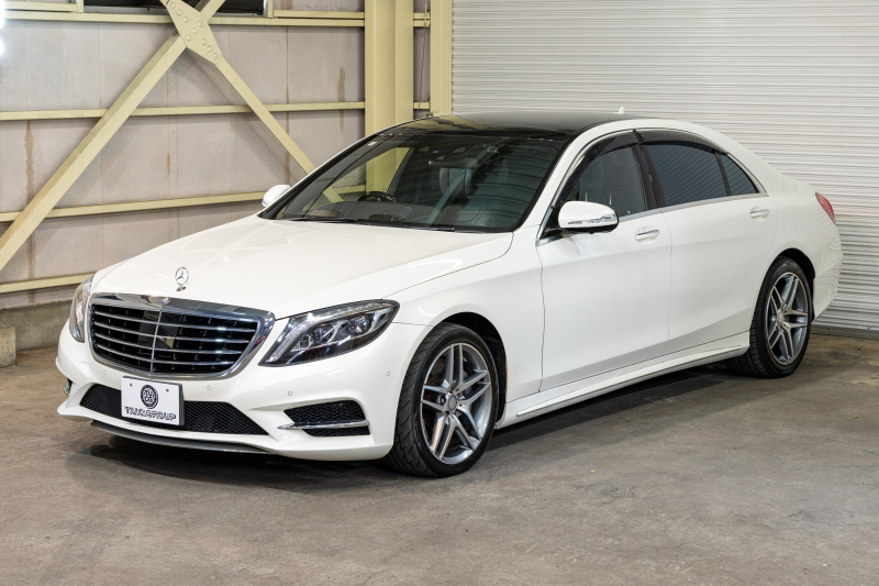 メルセデスベンツ Sクラス S550ﾛﾝｸﾞ AMGｽﾎﾟｰﾂ&ﾗｸﾞｼﾞｭｱﾘｰ&ﾚｰﾀﾞｰｾｰﾌﾃｨPKG　黒革 ｼｰﾄﾋｰﾀｰ&ｸｰﾗｰ ﾊﾟﾉﾗﾏSR 純正ﾅﾋﾞ ﾌﾙｾｸﾞTV 360ｶﾒﾗ Burmester 自動ﾄﾗﾝｸ&ﾊﾝｽﾞﾌﾘｰA LEDﾗｲﾄ AMGｴｱﾛ&19ｲﾝﾁAW　2年保証