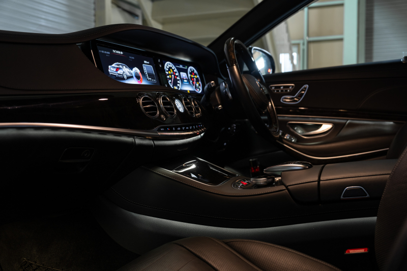 メルセデスベンツ Sクラス S550ﾛﾝｸﾞ AMGｽﾎﾟｰﾂ&ﾗｸﾞｼﾞｭｱﾘｰ&ﾚｰﾀﾞｰｾｰﾌﾃｨPKG　黒革 ｼｰﾄﾋｰﾀｰ&ｸｰﾗｰ ﾊﾟﾉﾗﾏSR 純正ﾅﾋﾞ ﾌﾙｾｸﾞTV 360ｶﾒﾗ Burmester 自動ﾄﾗﾝｸ&ﾊﾝｽﾞﾌﾘｰA LEDﾗｲﾄ AMGｴｱﾛ&19ｲﾝﾁAW　2年保証