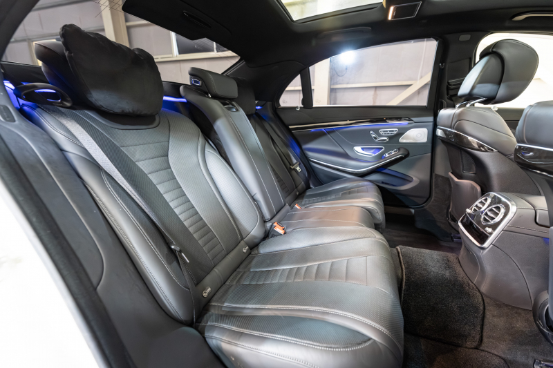 メルセデスベンツ Sクラス S550ﾛﾝｸﾞ AMGｽﾎﾟｰﾂ&ﾗｸﾞｼﾞｭｱﾘｰ&ﾚｰﾀﾞｰｾｰﾌﾃｨPKG　黒革 ｼｰﾄﾋｰﾀｰ&ｸｰﾗｰ ﾊﾟﾉﾗﾏSR 純正ﾅﾋﾞ ﾌﾙｾｸﾞTV 360ｶﾒﾗ Burmester 自動ﾄﾗﾝｸ&ﾊﾝｽﾞﾌﾘｰA LEDﾗｲﾄ AMGｴｱﾛ&19ｲﾝﾁAW　2年保証