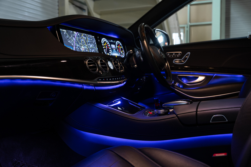 メルセデスベンツ Sクラス S550ﾛﾝｸﾞ AMGｽﾎﾟｰﾂ&ﾗｸﾞｼﾞｭｱﾘｰ&ﾚｰﾀﾞｰｾｰﾌﾃｨPKG　黒革 ｼｰﾄﾋｰﾀｰ&ｸｰﾗｰ ﾊﾟﾉﾗﾏSR 純正ﾅﾋﾞ ﾌﾙｾｸﾞTV 360ｶﾒﾗ Burmester 自動ﾄﾗﾝｸ&ﾊﾝｽﾞﾌﾘｰA LEDﾗｲﾄ AMGｴｱﾛ&19ｲﾝﾁAW　2年保証