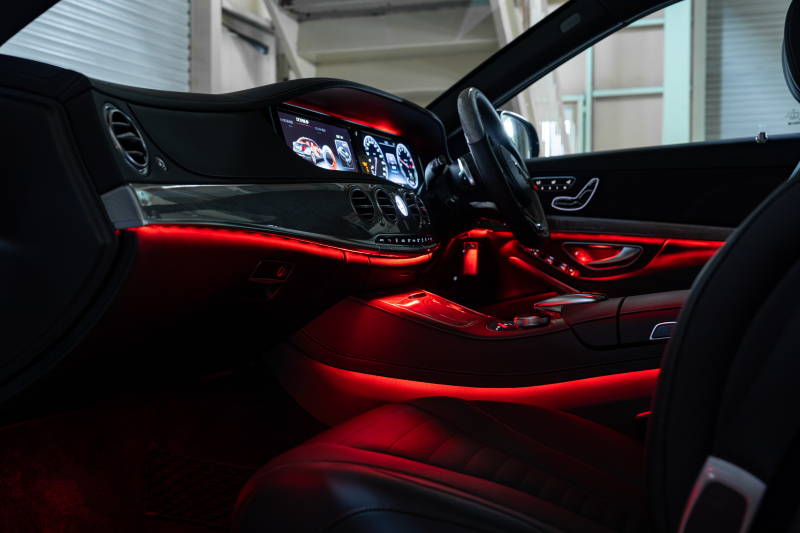 メルセデスベンツ Sクラス S400h ｴｸｽｸﾙｰｼﾌﾞ AMGﾗｲﾝ ﾚｰﾀﾞｰSP　中期 黒革 ﾊﾟﾉﾗﾏSR 純正ﾅﾋﾞTV 360ｶﾒﾗ ﾌﾞﾙﾒｽﾀｰ ｿﾌﾄﾄﾞｱｸﾛｰｼﾞｬｰ 自動ﾄﾗﾝｸ ﾌｯﾄｵｰﾌﾟﾅｰ ｴｱﾊﾞﾗﾝｽPKG LEDﾍｯﾄﾞﾗｲﾄ designoﾒﾀﾗｲｽﾞｳｯﾄﾞ　2年保証