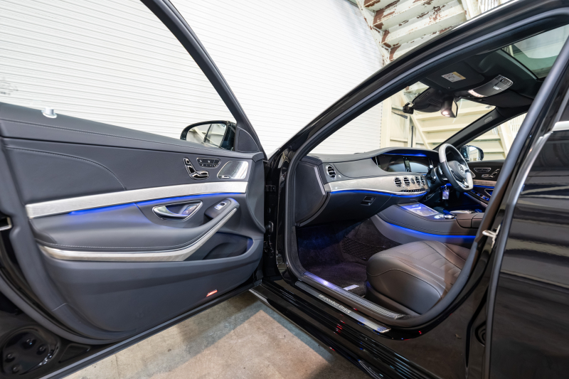 メルセデスベンツ Sクラス S400h ｴｸｽｸﾙｰｼﾌﾞ AMGﾗｲﾝ ﾚｰﾀﾞｰSP　中期 黒革 ﾊﾟﾉﾗﾏSR 純正ﾅﾋﾞTV 360ｶﾒﾗ ﾌﾞﾙﾒｽﾀｰ ｿﾌﾄﾄﾞｱｸﾛｰｼﾞｬｰ 自動ﾄﾗﾝｸ ﾌｯﾄｵｰﾌﾟﾅｰ ｴｱﾊﾞﾗﾝｽPKG LEDﾍｯﾄﾞﾗｲﾄ designoﾒﾀﾗｲｽﾞｳｯﾄﾞ　2年保証