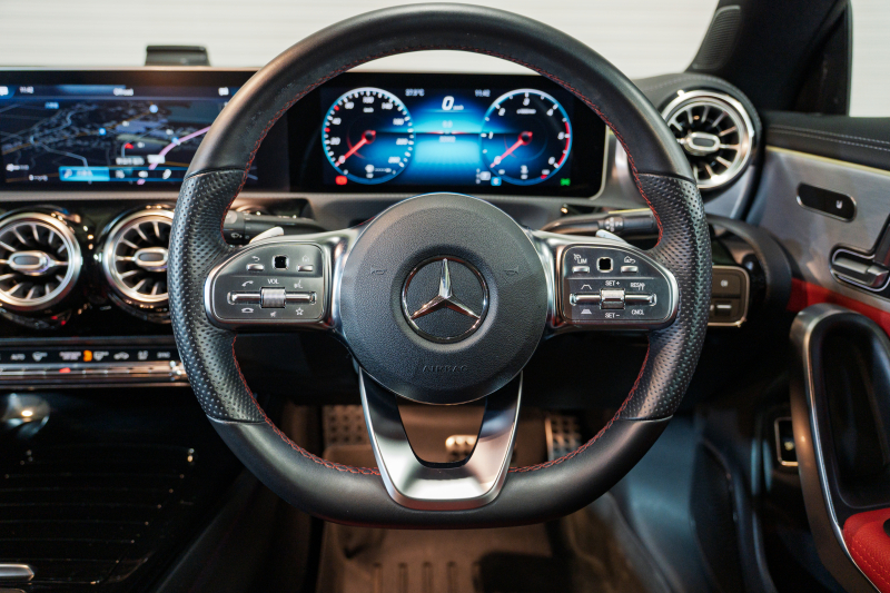 メルセデスベンツ CLAクラス CLA200d AMGﾗｲﾝ ﾚｻﾞｰ&ｱﾄﾞﾊﾞﾝｽﾄﾞ&ﾅﾋﾞ& ﾚｰﾀﾞｰPKG　黒赤革 ｼｰﾄﾋｰﾀｰ ﾊﾟﾉﾗﾏSR MBUXﾅﾋﾞ ﾌﾙｾｸﾞTV 360ｶﾒﾗ ﾍｯﾄﾞｱｯﾌﾟD ｱﾄﾞﾊﾞﾝｽﾄﾞｻｳﾝﾄﾞ ﾏﾙﾁﾋﾞｰﾑLED AMGｴｱﾛ&18ｲﾝﾁAW　2年保証