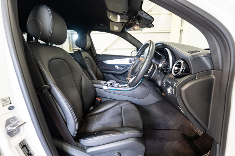 メルセデスベンツ GLC GLC200 ｽﾎﾟｰﾂ ﾚｰﾀﾞｰｾｰﾌﾃｨPKG　黒半革 ﾅﾋﾞTV 360ｶﾒﾗ 自動ﾄﾗﾝｸ ﾌｯﾄｵｰﾌﾟﾅｰ LEDﾍｯﾄﾞﾗｲﾄ AMGｴｱﾛ&19AW ACC BSM LCW　2年保証