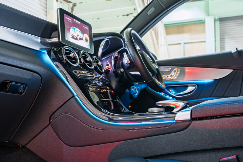 メルセデスベンツ GLC GLC200 ｽﾎﾟｰﾂ ﾚｰﾀﾞｰｾｰﾌﾃｨPKG　黒半革 ﾅﾋﾞTV 360ｶﾒﾗ 自動ﾄﾗﾝｸ ﾌｯﾄｵｰﾌﾟﾅｰ LEDﾍｯﾄﾞﾗｲﾄ AMGｴｱﾛ&19AW ACC BSM LCW　2年保証