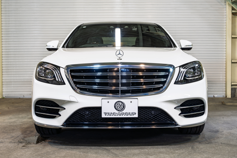 メルセデスベンツ Sクラス S450 ｴｸｽｸﾙｰｼﾌﾞ AMGﾗｲﾝ ﾚｰﾀﾞｰSP　後期 黒革 ﾊﾟﾉﾗﾏSR ﾅﾋﾞTV 360ｶﾒ ﾌﾞﾙﾒｽﾀｰ ﾍｯﾄﾞｱｯﾌﾟD ｿﾌﾄﾄﾞｱｸﾛｰｼﾞｬｰ 自動ﾄﾗﾝｸ ﾜｲﾔﾚｽﾁｬｰｼﾞ ｴｱﾊﾞﾗﾝｽPKG　2年保証