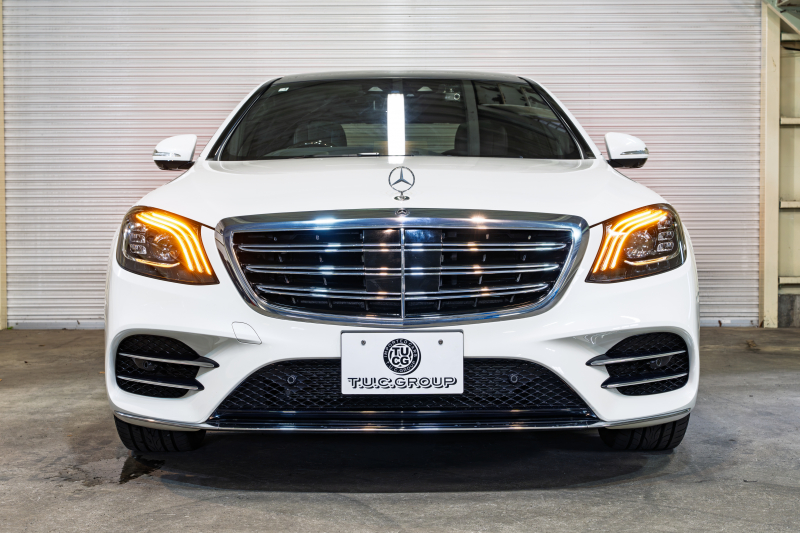 メルセデスベンツ Sクラス S450 ｴｸｽｸﾙｰｼﾌﾞ AMGﾗｲﾝ ﾚｰﾀﾞｰSP　後期 黒革 ﾊﾟﾉﾗﾏSR ﾅﾋﾞTV 360ｶﾒ ﾌﾞﾙﾒｽﾀｰ ﾍｯﾄﾞｱｯﾌﾟD ｿﾌﾄﾄﾞｱｸﾛｰｼﾞｬｰ 自動ﾄﾗﾝｸ ﾜｲﾔﾚｽﾁｬｰｼﾞ ｴｱﾊﾞﾗﾝｽPKG　2年保証