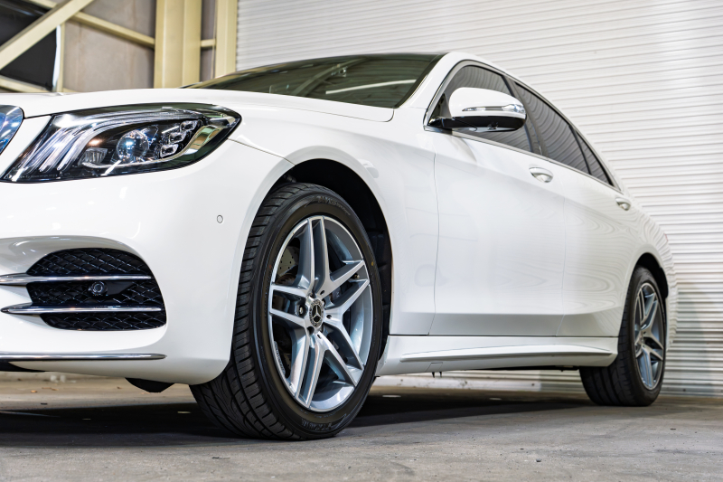 メルセデスベンツ Sクラス S450 ｴｸｽｸﾙｰｼﾌﾞ AMGﾗｲﾝ ﾚｰﾀﾞｰSP　後期 黒革 ﾊﾟﾉﾗﾏSR ﾅﾋﾞTV 360ｶﾒ ﾌﾞﾙﾒｽﾀｰ ﾍｯﾄﾞｱｯﾌﾟD ｿﾌﾄﾄﾞｱｸﾛｰｼﾞｬｰ 自動ﾄﾗﾝｸ ﾜｲﾔﾚｽﾁｬｰｼﾞ ｴｱﾊﾞﾗﾝｽPKG　2年保証