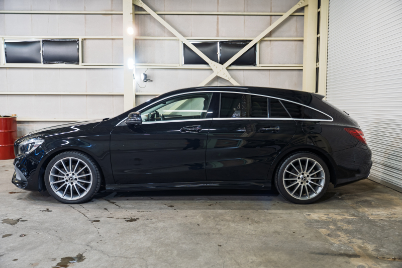 メルセデスベンツ CLAクラス CLA180 ｼｭｰﾃｨﾝｸﾞﾌﾞﾚｰｸ AMGｽﾀｲﾙ AMGﾌﾟﾚﾐｱﾑ&ﾚｰﾀﾞｰｾｰﾌﾃｨPKG　後期 Pｽﾀ 黒半革 ｻﾝﾙｰﾌ ｼｰﾄﾋｰﾀｰ 純正ﾅﾋﾞ ﾌﾙｾｸﾞTV harman/kardon CarPlay Bｶﾒﾗ PTS LEDﾍｯﾄﾞﾗｲﾄ ｱﾝﾋﾞｴﾝﾄ AMGｴｱﾛ&18ｲﾝﾁAW　2年保証付