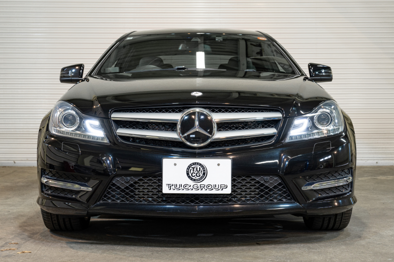 メルセデスベンツ Cクラス C180ｸｰﾍﾟ ﾚｰﾀﾞｰｾｰﾌﾃｨ&ﾕｰﾃｨﾘﾃｨPKG　最終型 Pｽﾀ 黒革 純正ﾅﾋﾞ ﾌﾙｾｸﾞ Bｶﾒﾗ HID ﾊﾟｰｸﾄﾛﾆｯｸ AMGｴｱﾛ&18AW ACC BSM LCW　2年保証