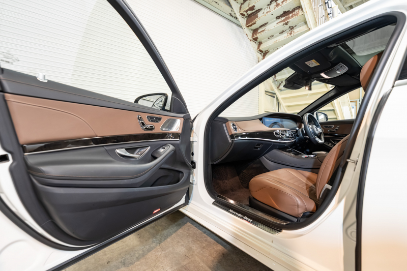 メルセデスベンツ Sクラス S400d ｽﾎﾟｰﾂﾘﾐﾃｯﾄﾞ ﾚｻﾞｰｴｸｽｸﾙｰｼﾌﾞ&ﾚｰﾀﾞｰｾｰﾌﾃｨPKG　後期特別仕様車 茶ﾅｯﾊﾟ革 ﾋｰﾀｰ&ｸｰﾗｰ ﾊﾟﾉﾗﾏSR ﾅﾋﾞTV 360ｶﾒﾗ HUD CarPlay ﾀﾞｲﾅﾐｯｸｼｰﾄ ﾘﾗｸｾﾞｰｼｮﾝ機能 ｴｱﾊﾞﾗﾝｽP ﾏﾙﾁﾋﾞｰﾑLED AMGｴｱﾛ&20AW ｴｱｻｽ　2年保証付