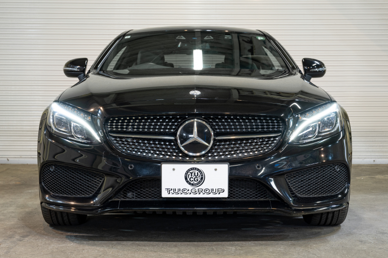 メルセデスベンツ Cクラス C300ｸｰﾍﾟ ﾚｻﾞｰEXｸﾙ&ﾚｰﾀﾞｰP　ACC Pｽﾀ ECO 黒革 ﾊﾟﾉﾗﾏR HDDﾅﾋﾞ ﾌﾙｾｸﾞ BTｵｰﾃﾞｨｵ&TEL Bｶﾒﾗ AMGｴｱﾛ&19ｲﾝﾁAW LEDﾗｲﾄ ﾚｰﾝｷｰﾌﾟ&ﾌﾞﾗｲﾝﾄﾞｽﾎﾟｯﾄA 2年保証付