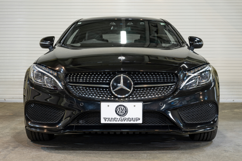 メルセデスベンツ Cクラス C300ｸｰﾍﾟ ﾚｻﾞｰEXｸﾙ&ﾚｰﾀﾞｰP　ACC Pｽﾀ ECO 黒革 ﾊﾟﾉﾗﾏR HDDﾅﾋﾞ ﾌﾙｾｸﾞ BTｵｰﾃﾞｨｵ&TEL Bｶﾒﾗ AMGｴｱﾛ&19ｲﾝﾁAW LEDﾗｲﾄ ﾚｰﾝｷｰﾌﾟ&ﾌﾞﾗｲﾝﾄﾞｽﾎﾟｯﾄA 2年保証付