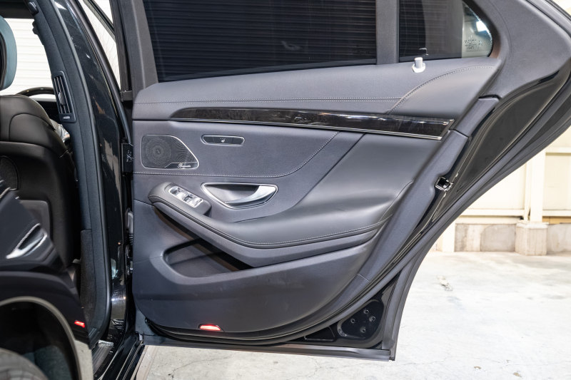 メルセデスベンツ Sクラス S450 ｴｸｽｸﾙｰｼﾌﾞ AMGﾗｲﾝﾌﾟﾗｽ ﾚｰﾀﾞｰSP　後期 黒革 ﾊﾟﾉﾗﾏSR ﾅﾋﾞTV 360ｶﾒ ﾌﾞﾙﾒｽﾀｰ ﾍｯﾄﾞｱｯﾌﾟD ｿﾌﾄﾄﾞｱｸﾛｰｼﾞｬｰ 自動ﾄﾗﾝｸ ﾜｲﾔﾚｽﾁｬｰｼﾞ ｴｱﾊﾞﾗﾝｽPKG AMGｴｱﾛ&20ｲﾝﾁAW　2年保証