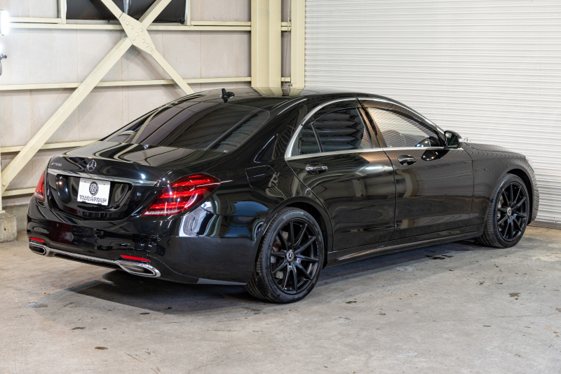 メルセデスベンツ Sクラス S450 ｴｸｽｸﾙｰｼﾌﾞ AMGﾗｲﾝﾌﾟﾗｽ ﾚｰﾀﾞｰSP　後期 黒革 ﾊﾟﾉﾗﾏSR ﾅﾋﾞTV 360ｶﾒ ﾌﾞﾙﾒｽﾀｰ ﾍｯﾄﾞｱｯﾌﾟD ｿﾌﾄﾄﾞｱｸﾛｰｼﾞｬｰ 自動ﾄﾗﾝｸ ﾜｲﾔﾚｽﾁｬｰｼﾞ ｴｱﾊﾞﾗﾝｽPKG AMGｴｱﾛ&20ｲﾝﾁAW　2年保証