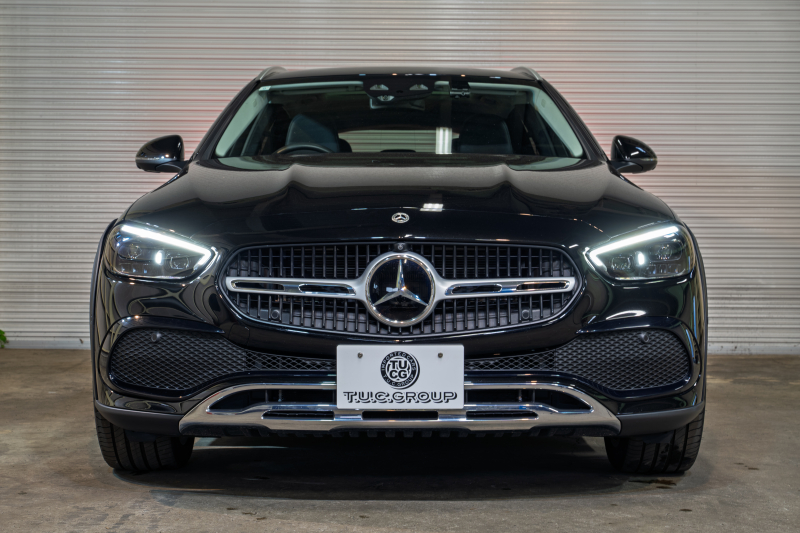 メルセデスベンツ Cクラス C220d 4MATIC ｵｰﾙﾃﾚｲﾝ ﾚｻﾞｰEX&ﾚｰﾀﾞｰP　ACC Pｽﾀ ECO 黒革 ﾊﾟﾉﾗﾏR HDDﾅﾋﾞ 360ｶﾒﾗ Carplay Brumesterｻｳﾝﾄﾞ 純正18ｲﾝﾁAW LKA LCA 2年保証付