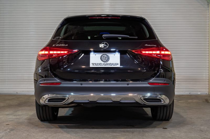 メルセデスベンツ Cクラス C220d 4MATIC ｵｰﾙﾃﾚｲﾝ ﾚｻﾞｰEX&ﾚｰﾀﾞｰP　ACC Pｽﾀ ECO 黒革 ﾊﾟﾉﾗﾏR HDDﾅﾋﾞ 360ｶﾒﾗ Carplay Brumesterｻｳﾝﾄﾞ 純正18ｲﾝﾁAW LKA LCA 2年保証付