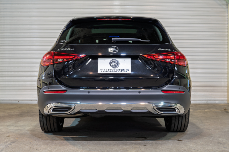 メルセデスベンツ Cクラス C220d 4MATIC ｵｰﾙﾃﾚｲﾝ ﾚｻﾞｰEX&ﾚｰﾀﾞｰP　ACC Pｽﾀ ECO 黒革 ﾊﾟﾉﾗﾏR HDDﾅﾋﾞ 360ｶﾒﾗ Carplay Brumesterｻｳﾝﾄﾞ 純正18ｲﾝﾁAW LKA LCA 2年保証付