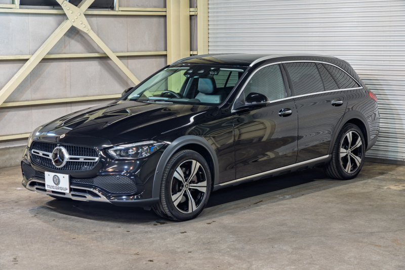 メルセデスベンツ Cクラス C220d 4MATIC ｵｰﾙﾃﾚｲﾝ ﾚｻﾞｰEX&ﾚｰﾀﾞｰP　ACC Pｽﾀ ECO 黒革 ﾊﾟﾉﾗﾏR HDDﾅﾋﾞ 360ｶﾒﾗ Carplay Brumesterｻｳﾝﾄﾞ 純正18ｲﾝﾁAW LKA LCA 2年保証付