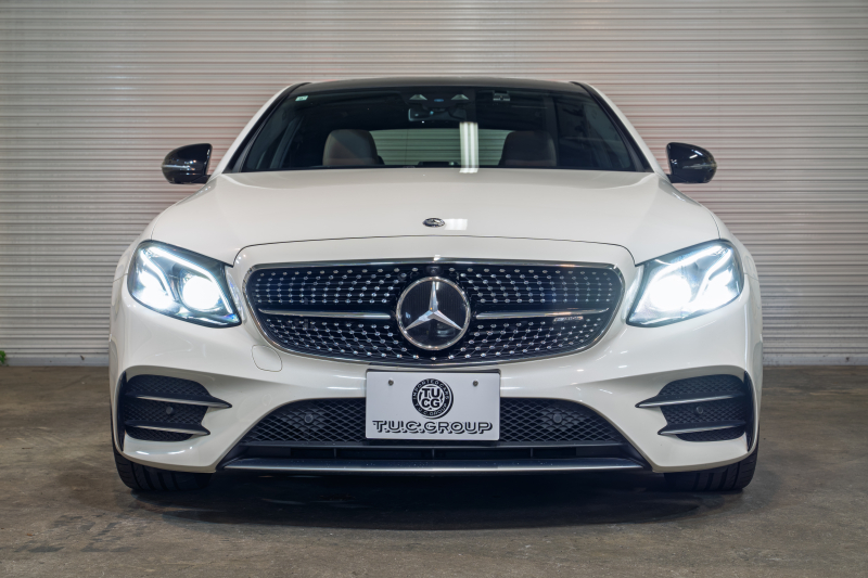 AMG Eクラス E43 4MATIC ﾚｰﾀﾞｰSP　ACC 茶革 ﾋｰﾀｰ ﾊﾟﾉﾗﾏSR 純正ﾅﾋﾞTV ﾌﾞﾙﾒｽﾀｰS 360ｶﾒﾗ Carplay ﾍｯﾄﾞｱｯﾌﾟD LEDﾍｯﾄﾞﾗｲﾄ AMGｴｸﾞｿﾞｰｽﾄ AMGｴｱﾛ&20ｲﾝﾁAW　2年保証