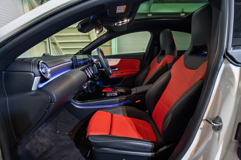 メルセデスベンツ CLAクラス CLA200d AMGﾗｲﾝ AMGﾚｻﾞｰｴｸｽｸﾙｰｼﾌﾞ&ｱﾄﾞﾊﾞﾝｽﾄﾞP ﾅﾋﾞｹﾞｰｼｮﾝP ﾚｰﾀﾞｰSP　ACC 赤/黒革 ﾊﾟﾉﾗﾏSR MBUXﾅﾋﾞ TV 360ｶﾒﾗ ｱﾄﾞﾊﾞﾝｽﾄﾞS ﾏﾙﾁﾋﾞｰﾑLED AMGｴｱﾛ&18ｲﾝﾁAW　2年保証