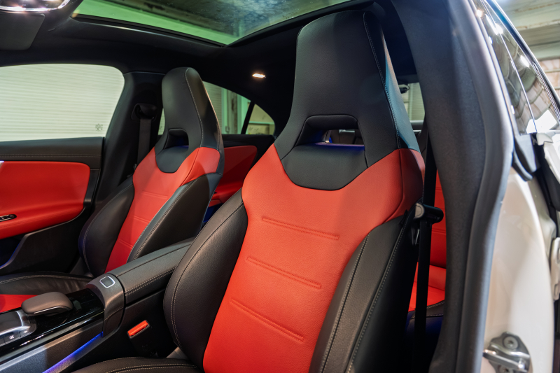メルセデスベンツ CLAクラス CLA200d AMGﾗｲﾝ AMGﾚｻﾞｰｴｸｽｸﾙｰｼﾌﾞ&ｱﾄﾞﾊﾞﾝｽﾄﾞP ﾅﾋﾞｹﾞｰｼｮﾝP ﾚｰﾀﾞｰSP　ACC 赤/黒革 ﾊﾟﾉﾗﾏSR MBUXﾅﾋﾞ TV 360ｶﾒﾗ ｱﾄﾞﾊﾞﾝｽﾄﾞS ﾏﾙﾁﾋﾞｰﾑLED AMGｴｱﾛ&18ｲﾝﾁAW　2年保証