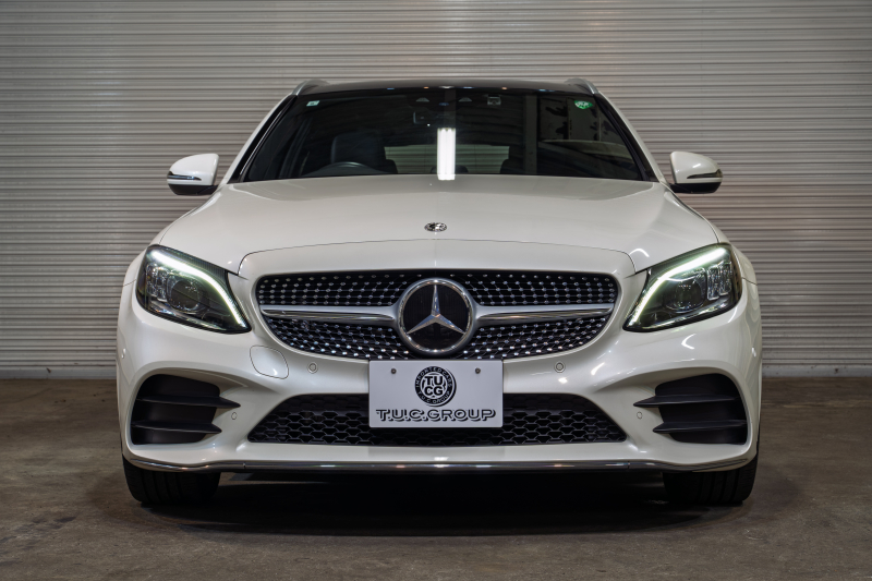 メルセデスベンツ Cクラス C200 AVG AMGﾗｲﾝ　後期ﾓﾃﾞﾙ 黒革 ﾊﾟﾉﾗﾏｻﾝﾙｰﾌ ﾅﾋﾞTV ﾊﾞｯｸｶﾒﾗ Carplay ｱﾀﾞﾌﾟﾃｨﾌﾞｸﾙｰｽﾞｺﾝﾄﾛｰﾙ ﾏﾙﾁﾋﾞｰﾑLED 自動ﾘｱｹﾞｰﾄ AMGｴｱﾛ&18ｲﾝﾁAW　2年保証