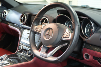 メルセデスベンツ SLクラス SL400 ﾚｰﾀﾞｰｾｰﾌﾃｨPKG　後期 1ｵｰﾅｰ 赤革 ｼｰﾄﾋｰﾀｰ ﾍﾞﾝﾁﾚｰﾀｰ ｴｱｽｶｰﾌ 純正ﾅﾋﾞ ﾌﾙｾｸﾞTV  ABCｻｽﾍﾟﾝｼｮﾝ  自動Rｹﾞｰﾄ LEDﾍｯﾄﾞﾗｲﾄ ACC AMGｴｱﾛ&19ｲﾝﾁAW 　2年保証