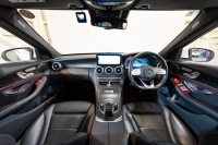 メルセデスベンツ Cクラス C200 4MATIC ﾜｺﾞﾝ ﾛｰﾚｳｽED ｽﾎﾟｰﾂﾌﾟﾗｽPKG　BSG搭載 後期 黒革 ﾊﾟﾉﾗﾏSR 純正ﾅﾋﾞ ﾌﾙｾｸﾞ Bｶﾒ ﾍｯﾄﾞｱｯﾌﾟD 自動ﾄﾗﾝｸ ﾌｯﾄｵｰﾌﾟﾅｰ AMGｴｱﾛ＆18ｲﾝﾁAW　2年保証