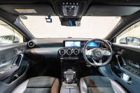 メルセデスベンツ Aクラス A180ｽﾀｲﾙ AMGﾗｲﾝ ｱﾄﾞﾊﾞﾝｽﾄﾞ&ﾅﾋﾞ&ﾚｰﾀﾞｰｾｰﾌﾃｨPKG　黒半革 MBUXﾅﾋﾞ ﾌﾙｾｸﾞ 360ｶﾒ ADVｽﾋﾟｰｶｰ ﾍｯﾄﾞｱｯﾌﾟD ﾏﾙﾁﾋﾞｰﾑLED ﾜｲﾔﾚｽﾁｬｰｼﾞ　2年保証