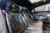 メルセデスベンツ Sクラス S550ﾛﾝｸﾞ ﾚｰﾀﾞｰｾｰﾌﾃｨPKG　黒革 ｼｰﾄﾋｰﾀｰ&ｸｰﾗｰ ﾗﾝﾊﾞｰ ﾊﾟﾉﾗﾏSR 純正ﾅﾋﾞ ﾌﾙｾｸﾞTV 360ｶﾒﾗ Burmester 自動ﾄﾗﾝｸ&ﾊﾝｽﾞﾌﾘｰA LEDﾗｲﾄ AMGｴｱﾛ&20ｲﾝﾁAW　2年保証